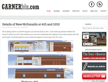Tablet Screenshot of garnerbiz.com